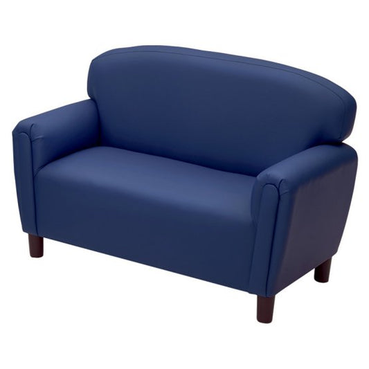 BN-FP0200-100 "Just Like Home" Preschool Enviro-Child Upholstery Deep Blue Sofa