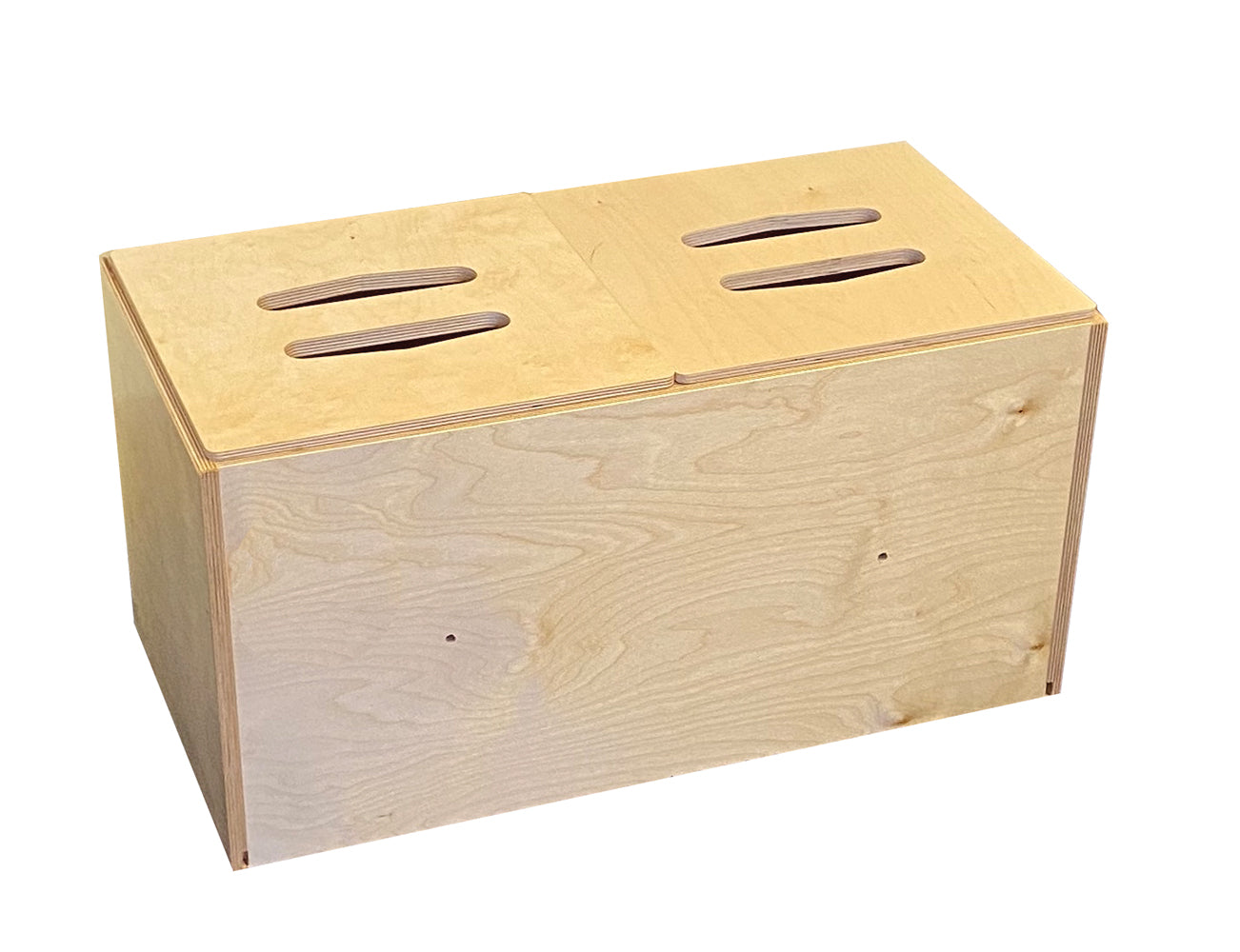 KUBEEZ-T1 KUBeez  Modular birch toy box, 1-pack, Ready to Assemble
