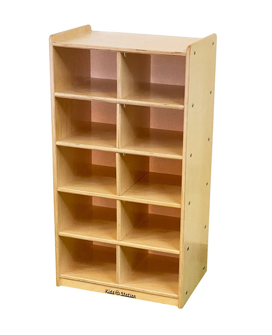 S361910BIR Kids' Station 36" 10 Section Cabinet, without trays