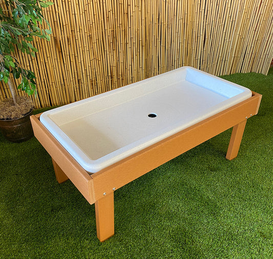 KSO-MT5026 Kids' Station Outdoor MULTI-PURPOSE TABLE W/DRAIN, 19” Toddler Height